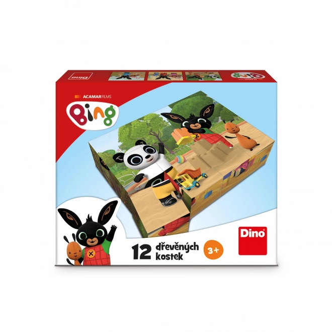 BING 12 licenčne lesene kocke