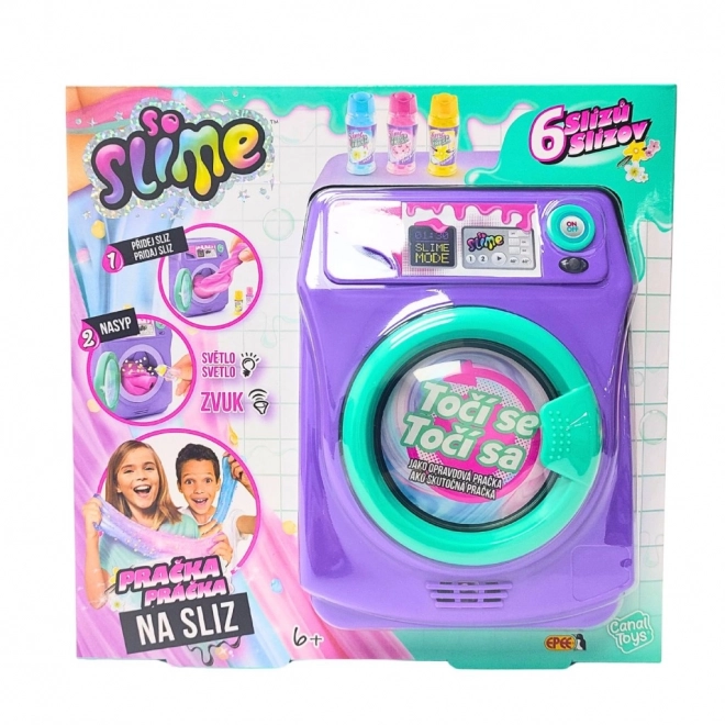 So Slime dišeči sluz v pralnem stroju