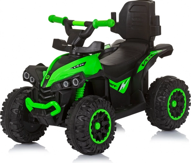 Poganjalec s palico za vodenje in streho ATV zeleno
