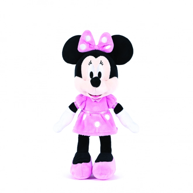 Plišasta Minnie v roza obleki 30 cm