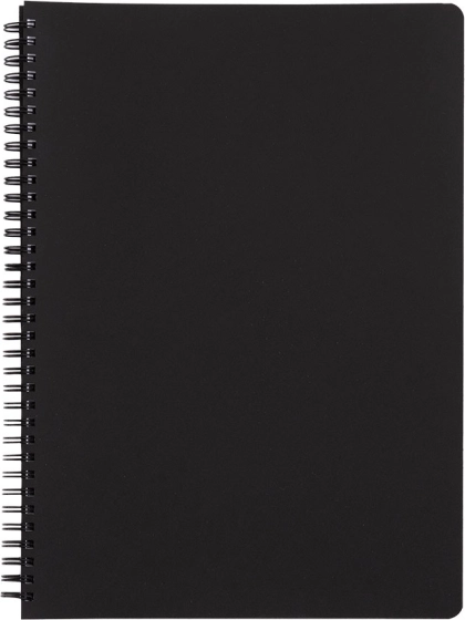 Krožni blok A5 PP Classic črna