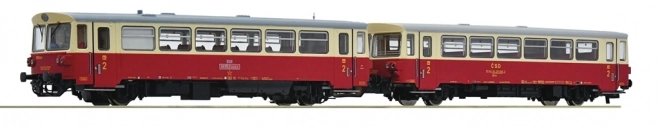 Roco Dizelski motorni vagon serije M 152 0262 s priklopnim vozom ČSD, digitalni - 7710010