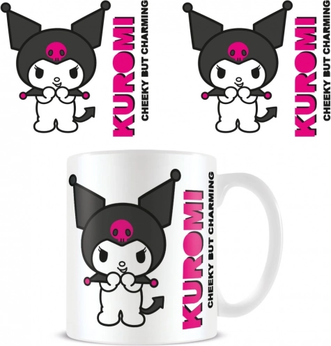 Keramična skodelica KUROMI Cheeky Character 315 ml