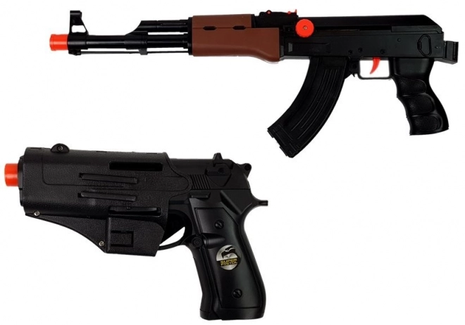 Otroški S.W.A.T. Igrača Set z Pištolami in Čelado