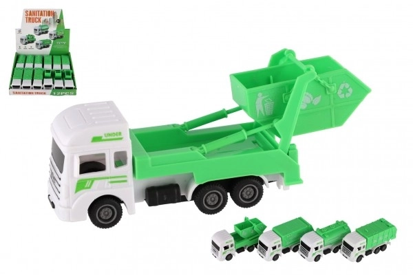 Mestne službe plastičen avtomobilček 12 cm z vzvratnim navijanjem