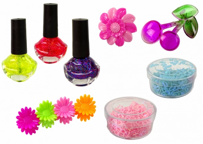 Set za ličila Unicorn okrasitev nohtov