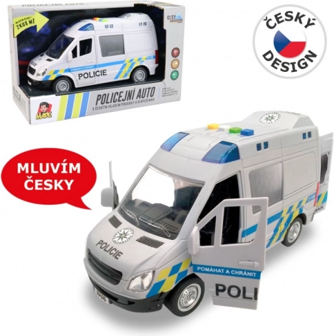 MaDe policijska dostavna vozila na vztrajnik z glasom posadke, 21 cm