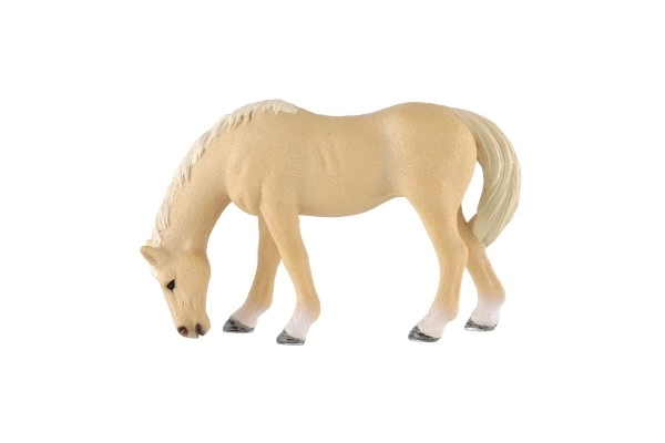Domača palomino kobila iz plastike 13cm v vrečki