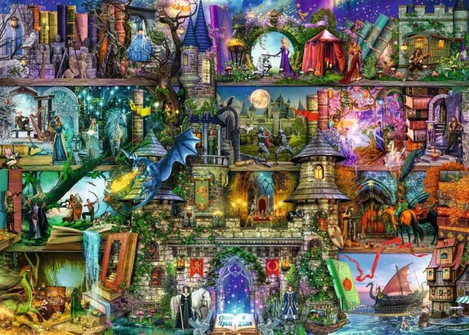 Ravensburger sestavljanka Miti in legende 1000 koščkov