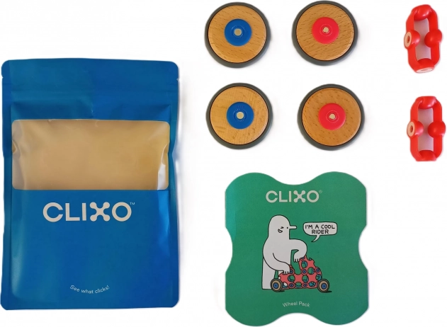 Clixo Wheels - komplet koles in spojnikov