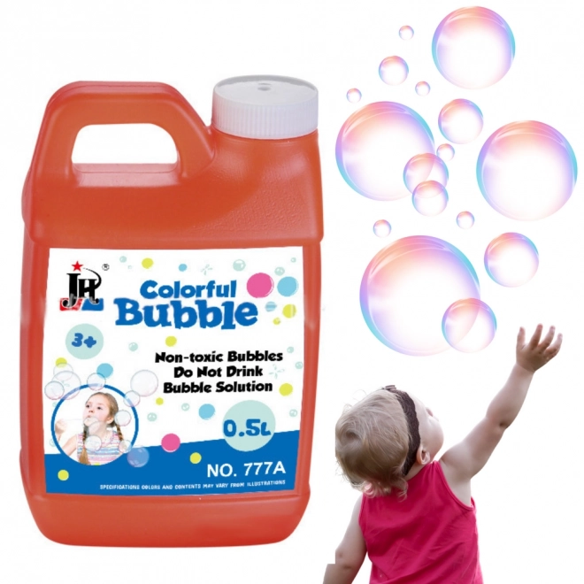 Tekoče milne mehurčke 0,5 l steklenica