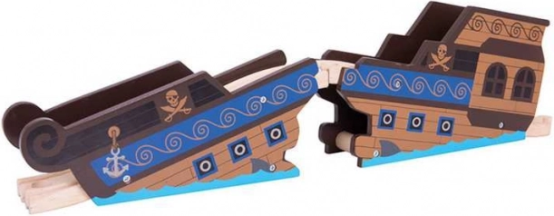 Bigjigs Rail most razbitine ladje