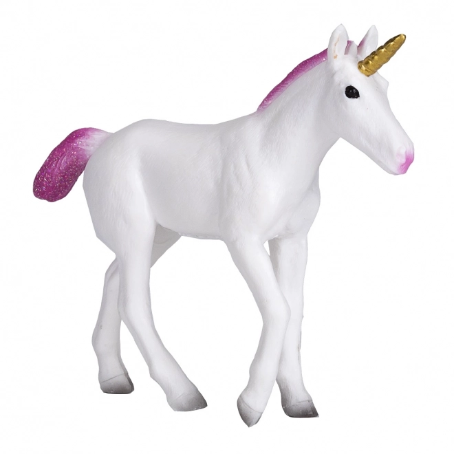 Plastična figura Samorog z rožnato grivo