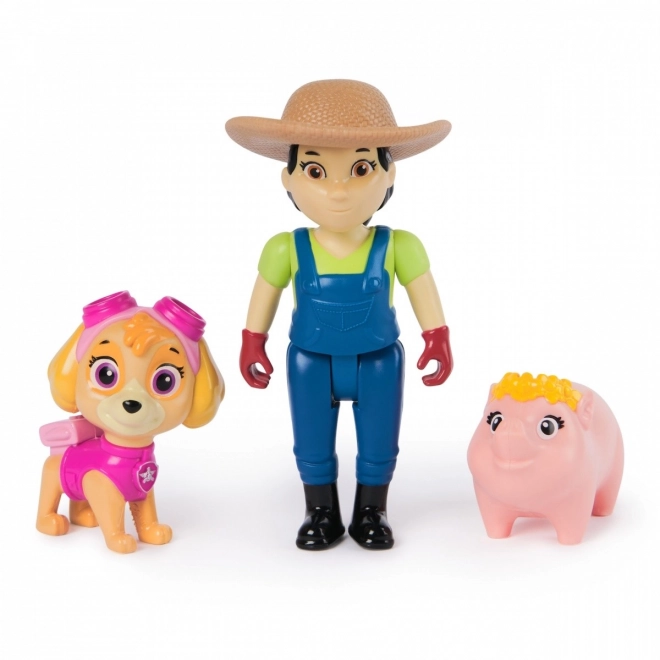 Set figuric Tačke na patrulji Skye in kmetice Yumi