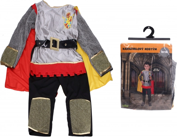 Pustni kostum viteza za otroke 110–120 cm