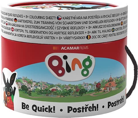 Karte – igra HITROST! BING v tubi (30 kart)