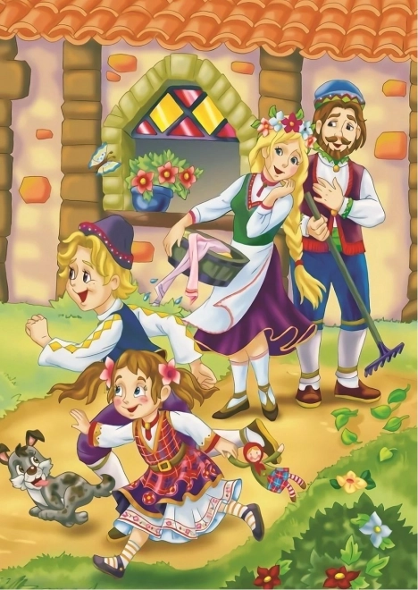 Sestavljanka ART PUZZLE srečna družina, 150 koščkov
