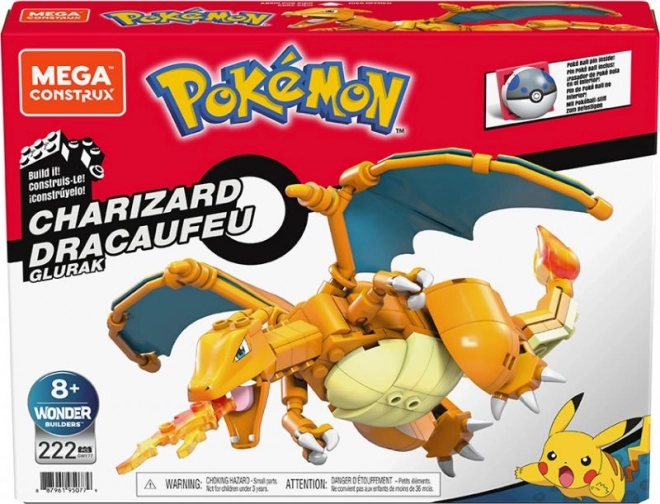 Mega Charizard Pokemon gradbeni komplet GWY77