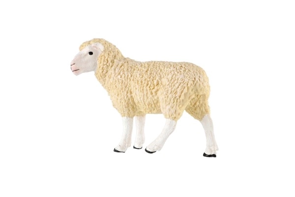 Plastična figurica domače ovce 8cm