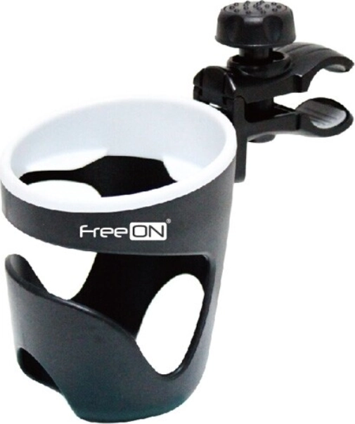 FreeON univerzalno držalo za steklenico – črno-belo