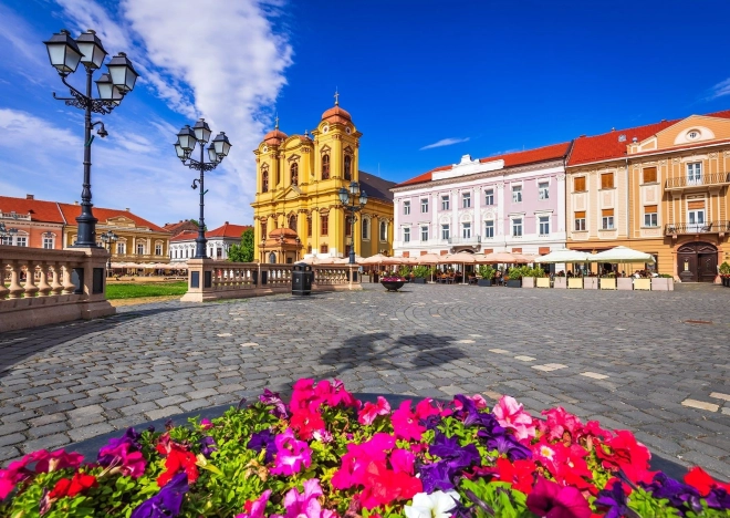 Sestavljanka Union Square, Temišvar, Romunija 1000 kosov