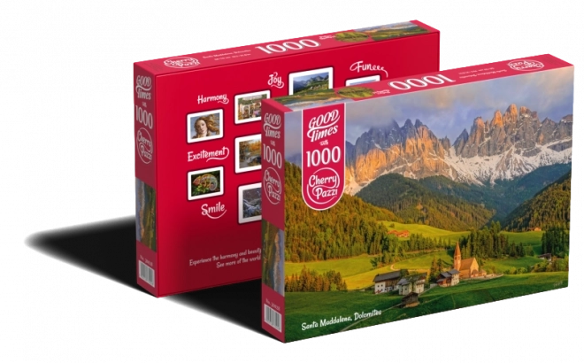 Sestavljanka Santa Maddalena Dolomiti 1000 kosov
