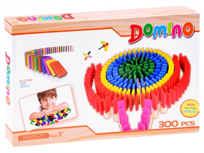 Leseni domine s 300 delci