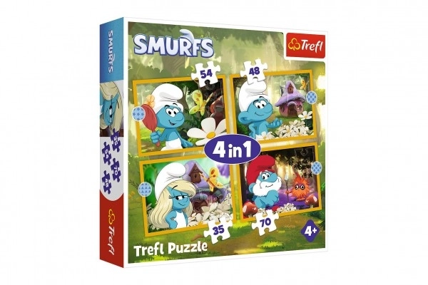 Puzzle Življenje v Smrkasti vasi