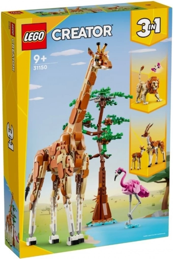 Lego Creator 3v1 divje živali s safarija
