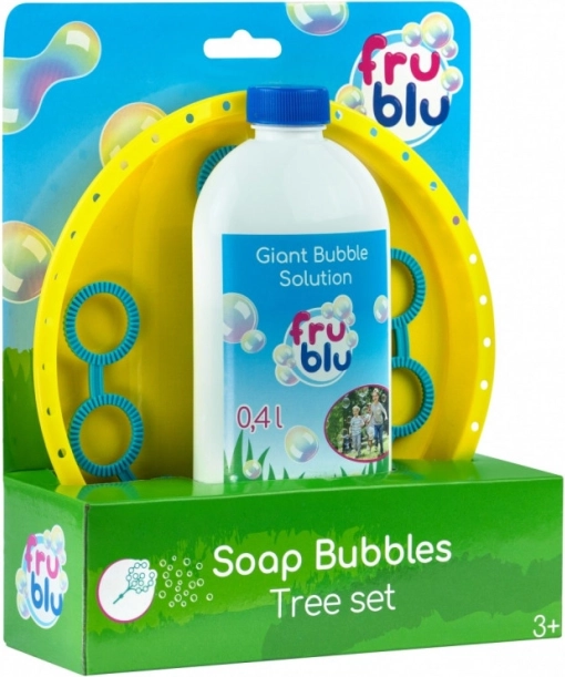 Fru Blu komplet mehurčkov drevo z raztopino 0,4 L
