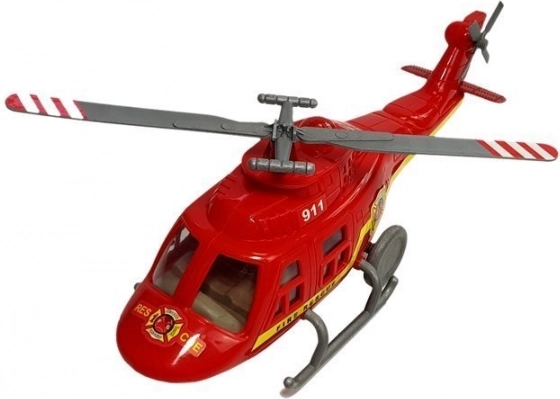 Helikopter z lučmi in zvoki