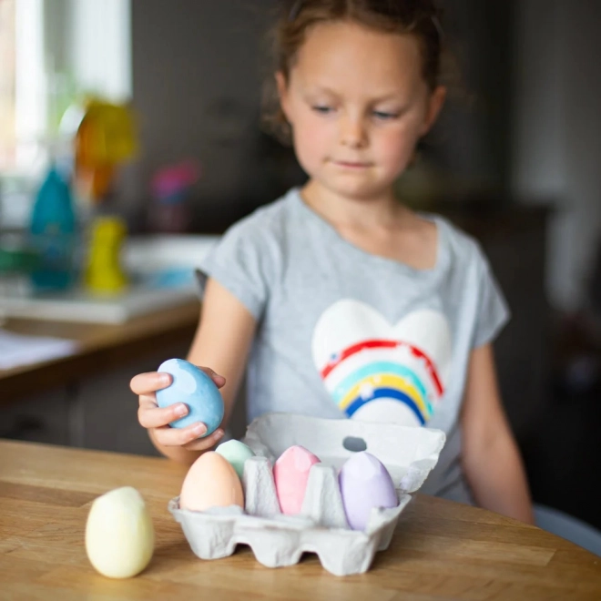 Set pastelnih kred v obliki jajc od Bigjigs Toys