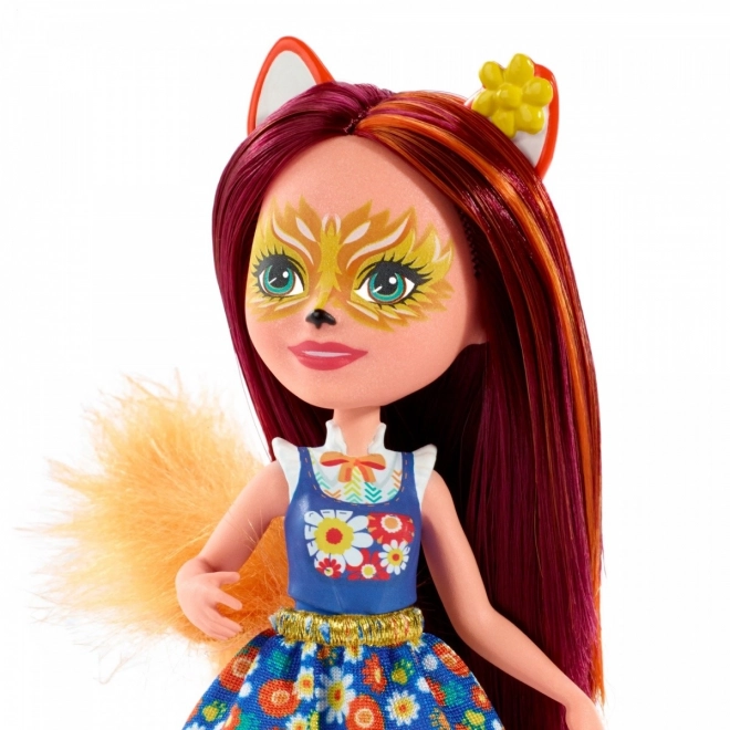 Enchantimals Punčka z živalco - Felicity Lisec in Flick FXM