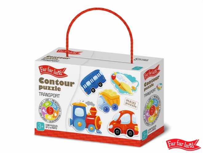 Puzzle promet Far Far Land za otroke