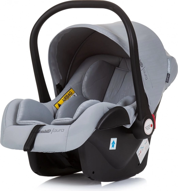 CHIPOLINO Avtosedež Aura i-Size 40–85 cm – Pepelnato siva