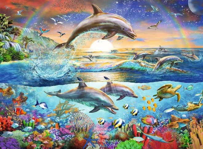 Ravensburger puzzle Raj delfinov XXL 300 kosov
