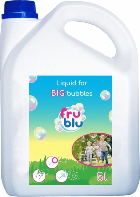 Fru Blu tekočina za velike mehurčke 5l