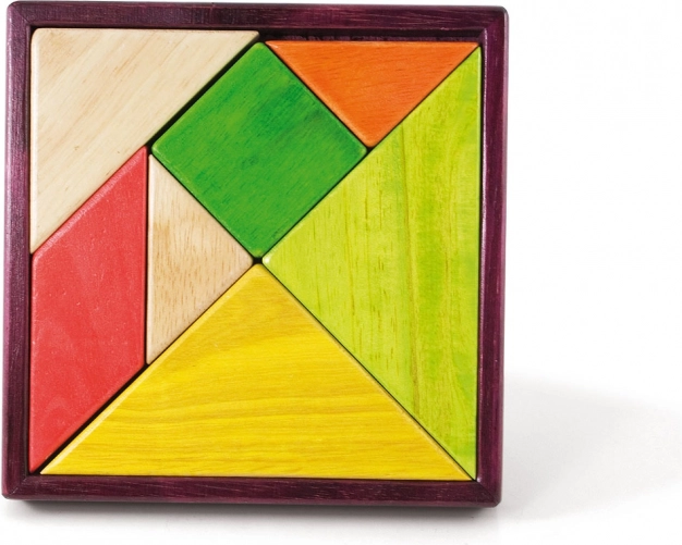 Jeujura Leseni tangram 18 cm