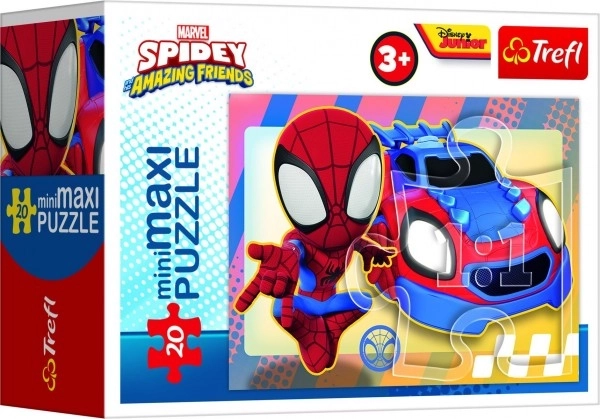 Minipuzzle Spidey in njegovi neverjetni prijatelji