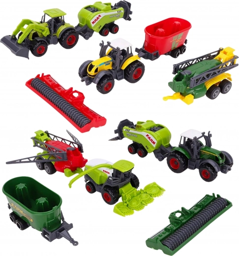 Realistični kmetijski stroji z odstranjivimi nadgradnjami