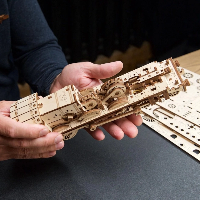 Ugears 3D lesena mehanska sestavljanka Harry Potter Bradavičarka ekspres