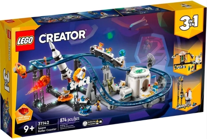 Lego Creator 3v1 vesoljski vlak smrti