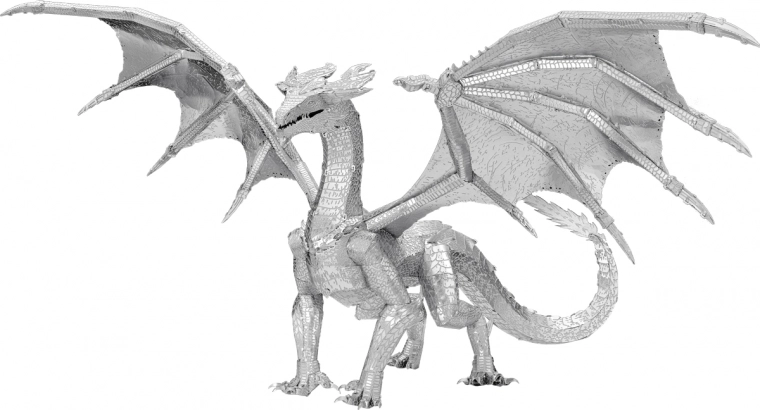 3D kovinski model zmaja METAL EARTH Premium Series