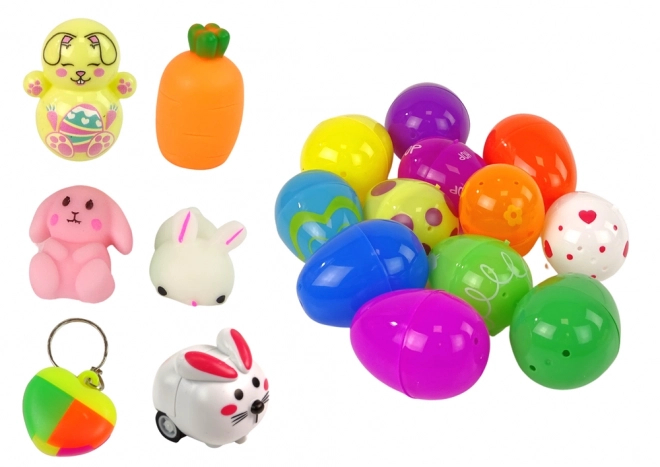 Fidget Igrače Set Vložkov Velikonočnih Jajc Torba Zajec
