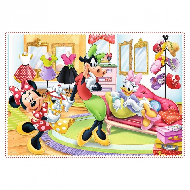Puzzle 4v1 Minnie s prijatelji