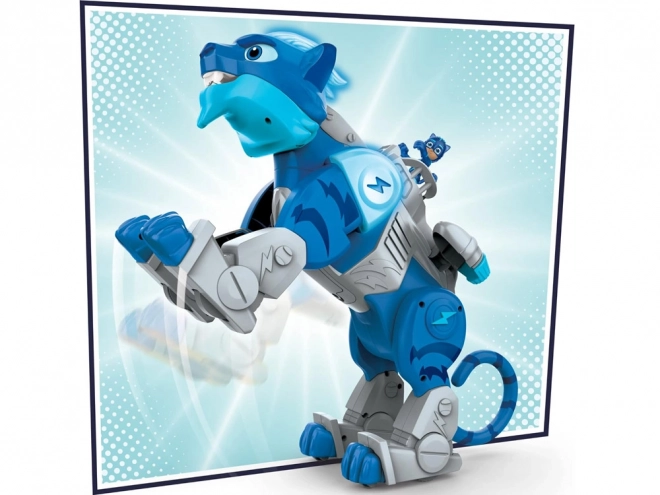 PJMasks Rjoveča pogumna mačka s figurico