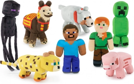 Minecraft plišasta igrača – uradni licencirani merch