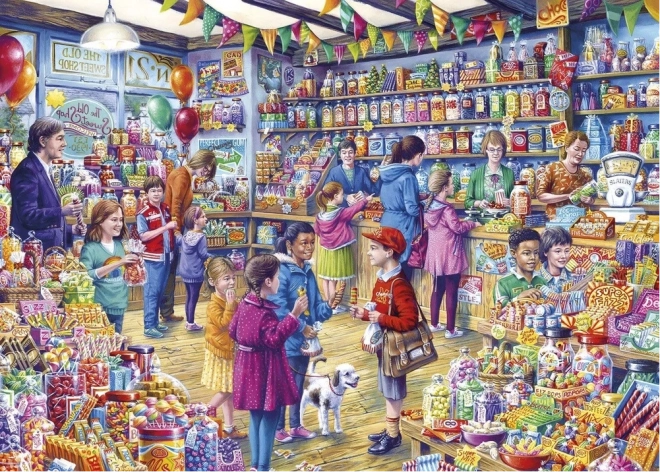 GIBSONS Puzzle Stara slaščičarna XL 500 kosov