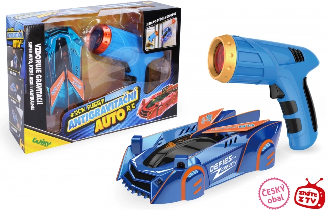ROCK BUGGY Antigravitacijski RC avto z laserjem 15 cm moder