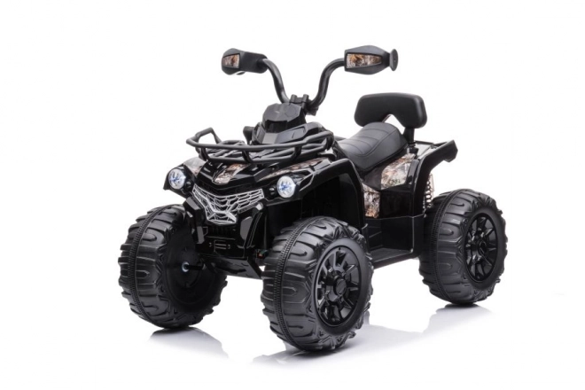 Črni otroški akumulatorski quad Madman